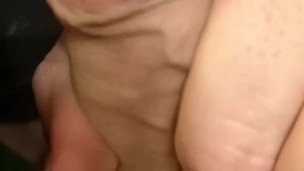 Horny twink jerks off and unexpectedly cums in train