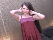 Teen Tammy's Not Wearing Anything Under Her Cute Sleepwear! 5/16