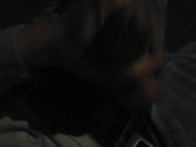 branlette de nuit en pleine rue