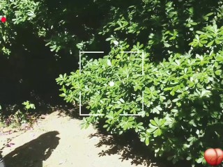 chica se masturba en parque publico amateur