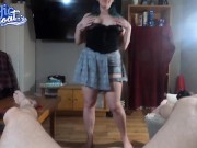 Crazy double throatpie for the best submissive young angel with handle tails 1/16