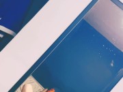 Mi primera vez haciendo el amor con mi novia y me vengo adentro de ella 13/16