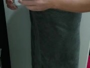 After Shower wank in my room 2/16