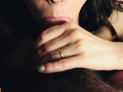 skinny girl tries to stuff a fat dick into her mouth - PlayingGods 14/16