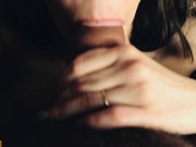 skinny girl tries to stuff a fat dick into her mouth - PlayingGods 16/16