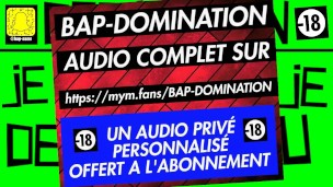 Suce-moi ! Je crois que je deviens fou ! / Domination audio porno français