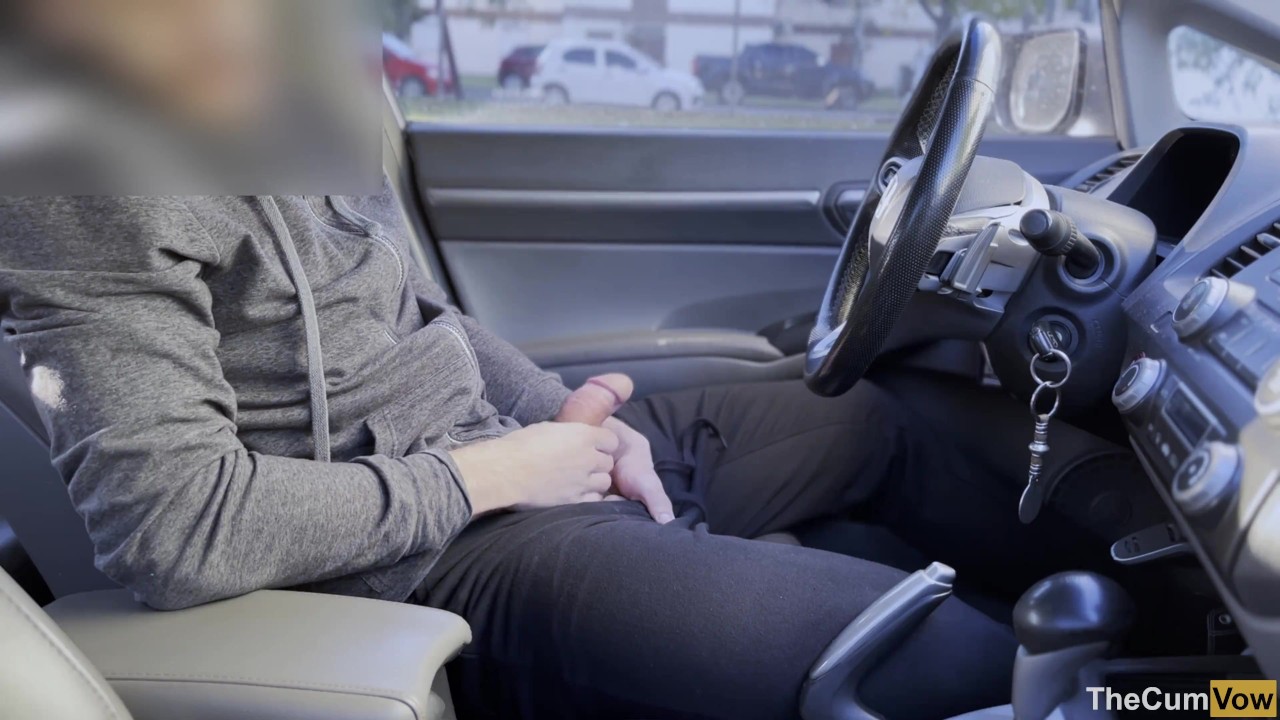 PUBLIC STREET MASTURBATION: Jerking off in the car while people are walking around me - Big Cumshot - Free Sex Video - RedTube