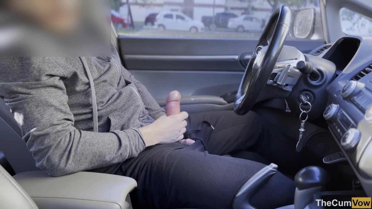 PUBLIC STREET MASTURBATION: Jerking off in the car while people are walking around me - Big Cumshot - Free Sex Video - RedTube