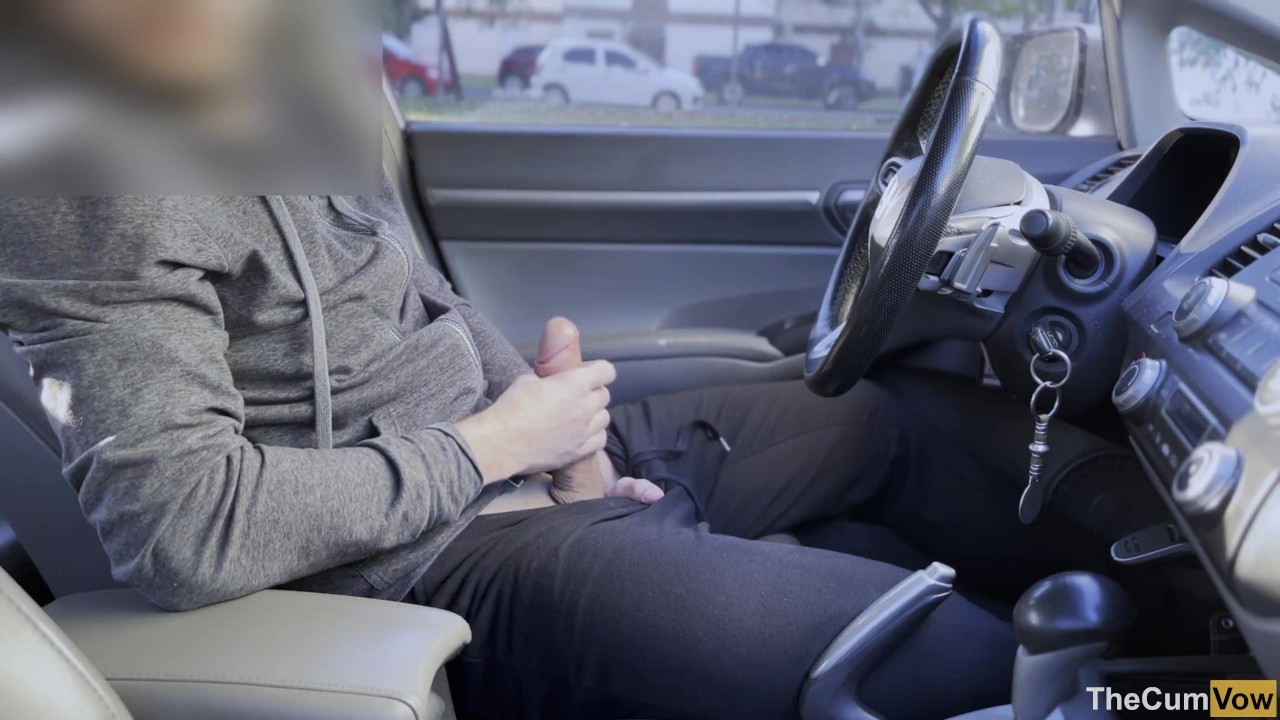 PUBLIC STREET MASTURBATION: Jerking off in the car while people are walking around me - Big Cumshot - Free Sex Video - RedTube