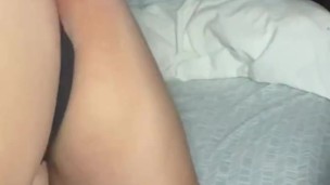 Kinky big butt girlfriend gets her pussy slammed