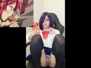 Nyauri1 Reacts to ITADAKI! SEIEKI ( uncensored) hentai 8/16