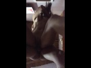 I fuck my work friend, who cheats on her boyfriend with me and gives me a delicious blowjob! 7/16