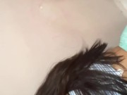 Mi perrita quiere mover el culo y la hago mamar 10/16