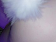 Chica gato da una mamada de garganta profunda y le sacan la verga antes de venirse 15/16