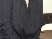 Mature BBW MILF crumples her big natural saggy tits. 2/16