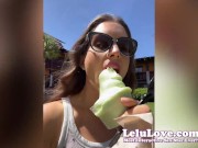 Selfie VLOGs as I'm pounded doggystyle to dripping creampie closeups & more behind the scenes adventures - Lelu Love 5/16