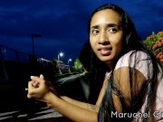 Unfaithful Latina exposed outdoors 10/16