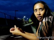 Unfaithful Latina exposed outdoors 8/16