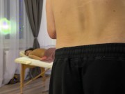 Массажист и его друг сняли на видео , как он ебет подругу - Screenshot 8 of 16 - Big Cock