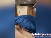 Sucking your cock POV & riding reverse cowgirl with foot & soles view in your face til you cum all over my feet - Lelu Love 3/16