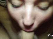 Накончал в рот своей молодой жене 10/16