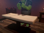 Orc Massage - elfa safada recebendo uma massagem 1/16