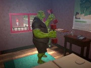 Orc Massage - elfa safada recebendo uma massagem 12/16