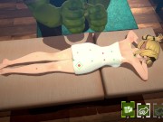 Orc Massage - elfa safada recebendo uma massagem 13/16