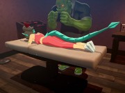 Orc Massage - elfa safada recebendo uma massagem 2/16