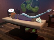 Orc Massage - elfa safada recebendo uma massagem 9/16