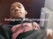 Jacking Off My Thick BBC| New Snapchat: Bigpimpindonn 2/16