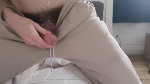 Jerking off and showing my dirty socks + Cumming and showing my dick fill of cum