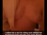 My BF's Friend was Snapchatting Him while Fucking Me 😳🤭😈