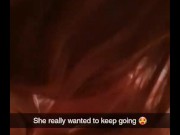 My BF's Friend was Snapchatting Him while Fucking Me 😳🤭😈 7/16