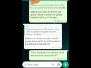 la novia de mi amigo me escribe para contarme sus problemas y le saca la vuelta- sexo discreto 2/16