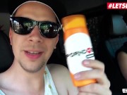 BUMSBUS - German Blonde Samy Fox Gets Fucked By Huge Black Cock - LETSDOEIT 2/16