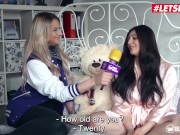 BUMSBESUCH - Busty Brunette July Johnson Surprises Pizza Boy With Hot Sex - LETSDOEIT 4/16