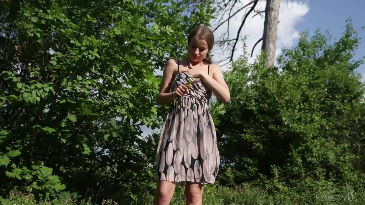 Masturbation In The Bushes With Wild Cutie Julianna!