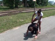 brat girl kicking 11/16