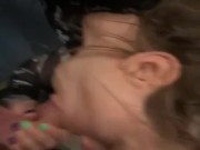 Sucking my big cock  9/16