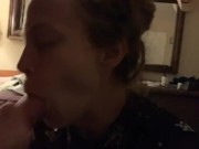 Pregnant slut loves to swallow. 14/16