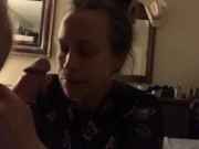 Pregnant slut loves to swallow.