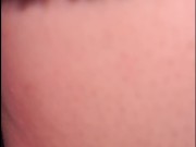 Gf can’t get over big cock with anal toy and creampie 3/16