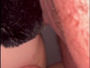 Gf can’t get over big cock with anal toy and creampie 7/16