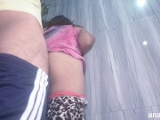 ANAL FUCK IN HOSTING BATHROOM AND CUMMING IN TIGHT ASS. ANAL CREAMPIE 4/16