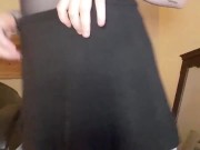 I want you to tease that cock for me, pet- sensual femdom joi cum with me- goth girl strip 3/16