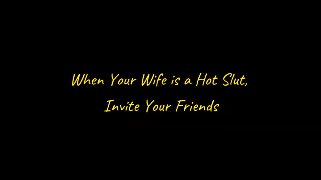 A Bukkake Gangbang for the Slut Wife - RedTube