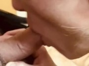 Spanish Milf sucking and cum in mouth !!!! by TramuntanaCouple