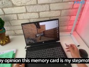 Stop! Stop! Stop embarrassing yourself in front of your stepmother with your little dick! 1/16