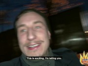 PublicSexDate - Lady Paris gets her Tight Pussy POUNDED in a public Parking Lot 4/16